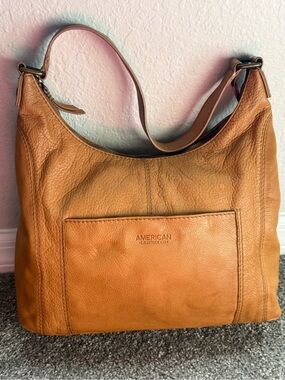 American Leather Shoulder Bag